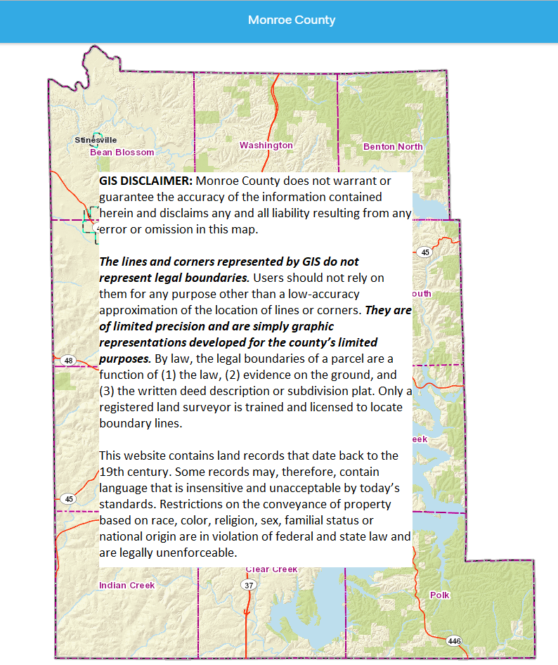 Monroe County Plat Map - Hiking In Map