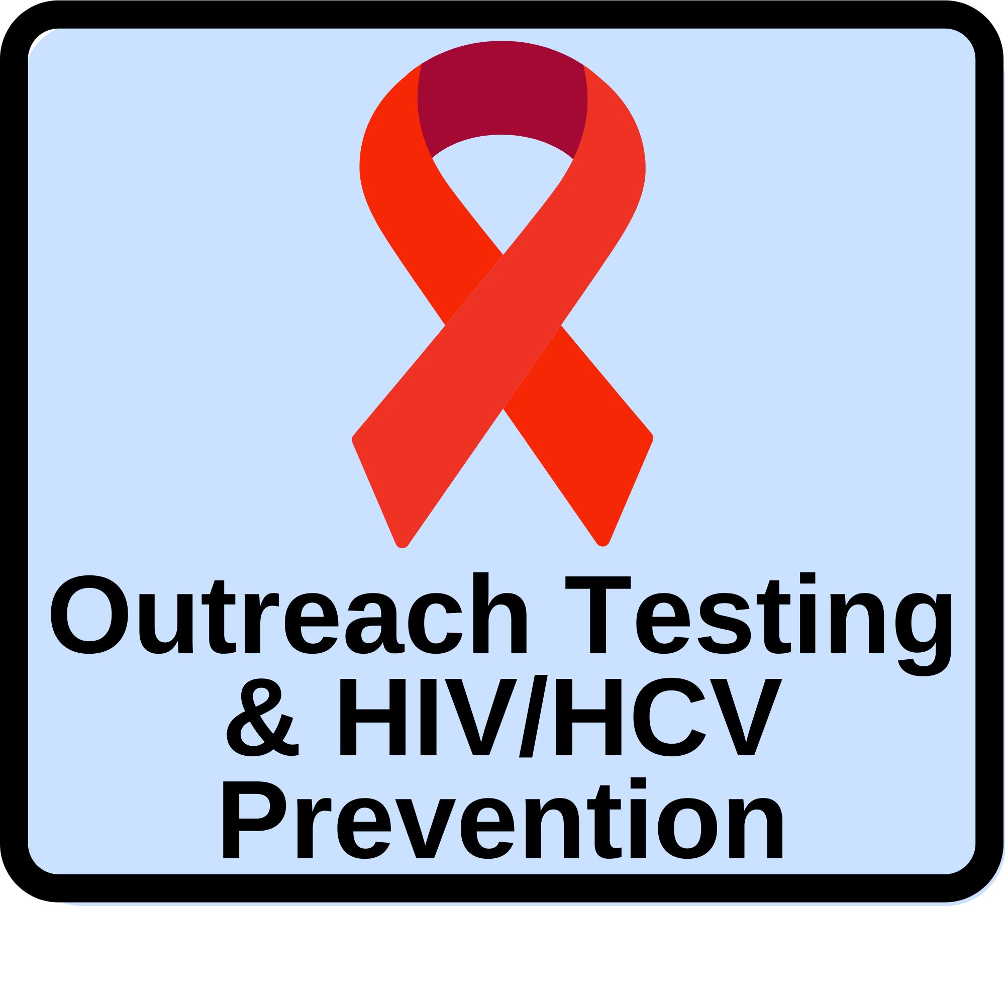 outreach testing blue