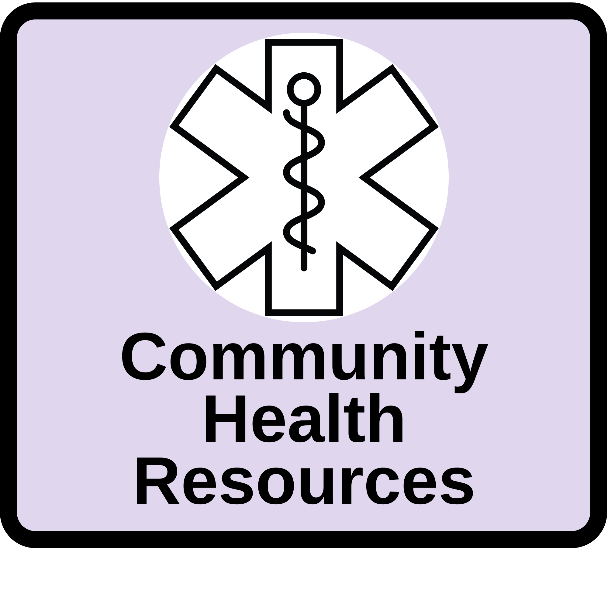 community health resources