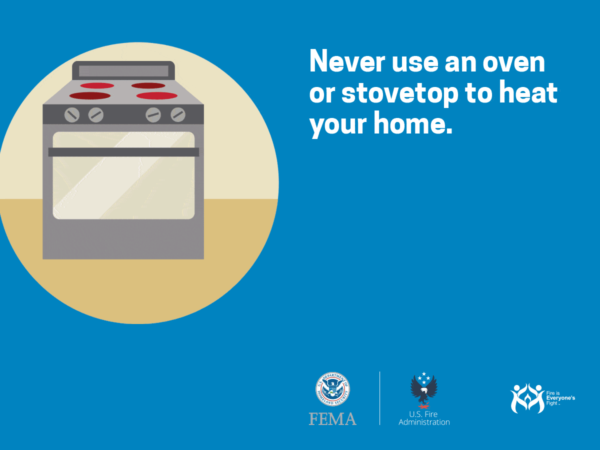 Don't Use Your Oven To Heat Your House