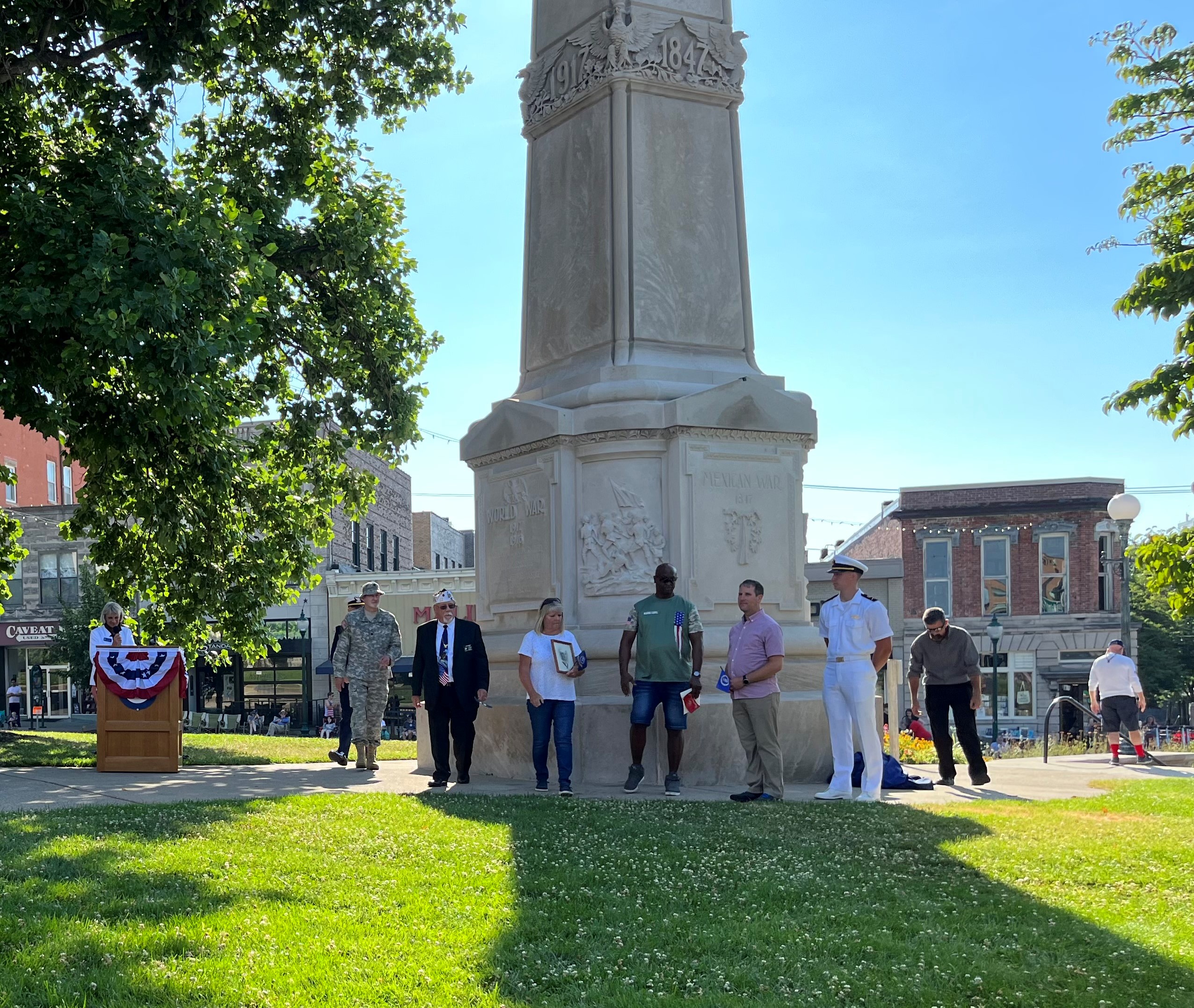Rededication Alexander Memorial