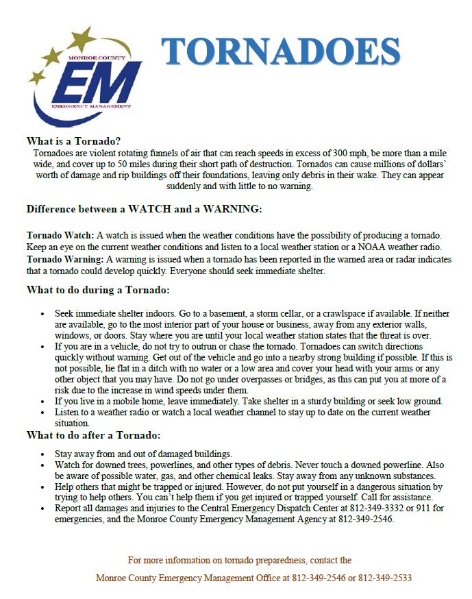 Tornado Safety